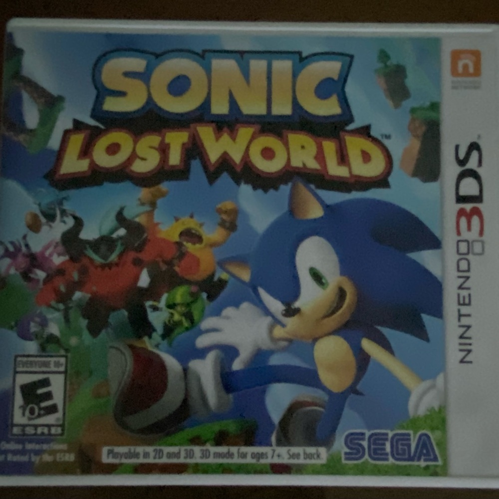 Nintendo 3DS Sonic Lost World